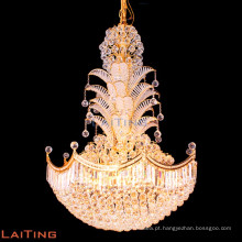 Venda quente grande lustre com k9 cristal pingente de cristal nobre luzes LT-63009